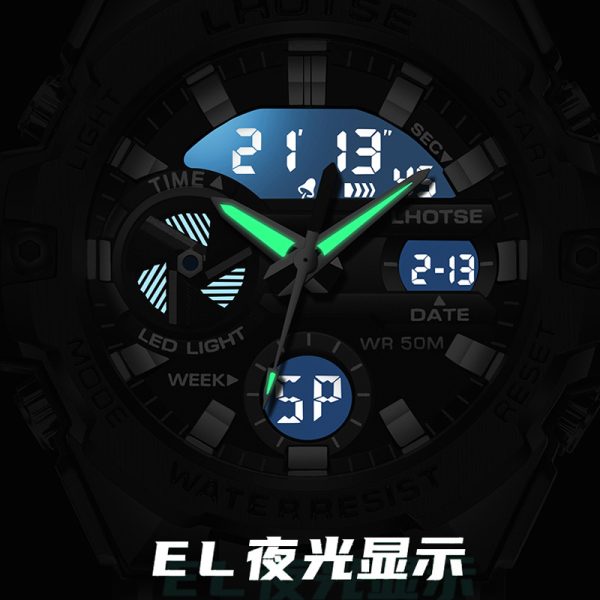 2024 New Electronic Watch Waterproof Luminous